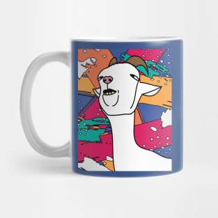 Colorful Patrols Funny Goats Mug